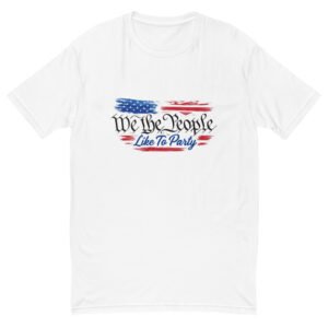 "We The People Like To Party" Patriotic T-Shirt | Day Drinking HQ
