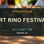 DayDrinkingHQ event card for Art RiNo Festival 2026