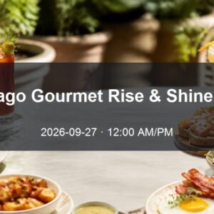 Chicago Gourmet Rise & Shine 2026 daytime event card