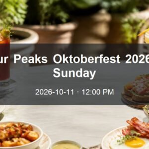 Four Peaks Oktoberfest 2026 — Sunday daytime event card