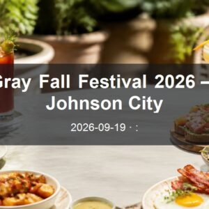 Gray Fall Festival 2026 — Johnson City daytime event card