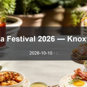 HoLa Festival 2026 — Knoxville daytime event card