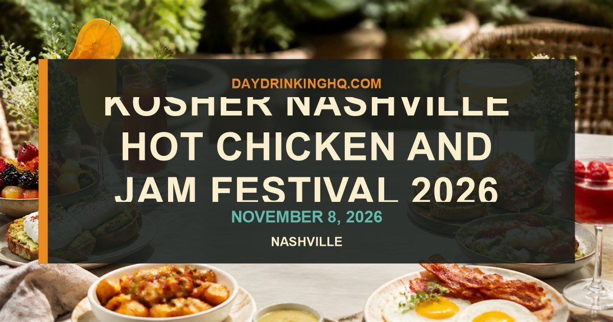 Kosher Nashville Hot Chicken and JAM Festival 2026