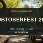 DayDrinkingHQ event card for Mobtoberfest 2026 in Milwaukee