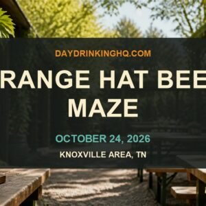 Orange Hat Beer Maze at Walnut Springs Winery event guide