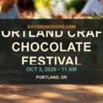 DayDrinkingHQ event card for Portland Craft Chocolate Festival 2026