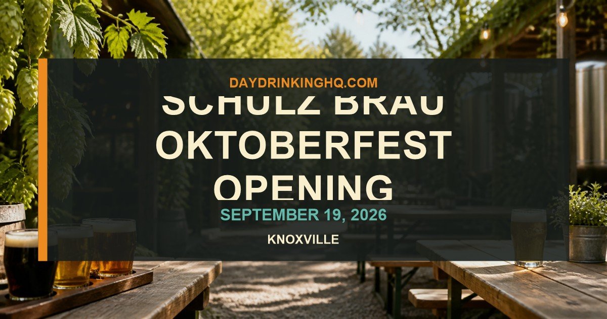 Schulz Bräu Oktoberfest opening and barrel tapping in Knoxville