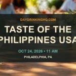 DayDrinkingHQ event card for Taste of the Philippines USA 2026