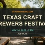 DayDrinkingHQ event card for Texas Craft Brewers Festival 2026