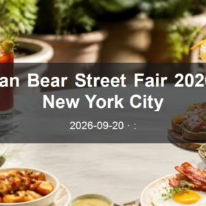 Urban Bear Street Fair 2026 — New York City daytime event card