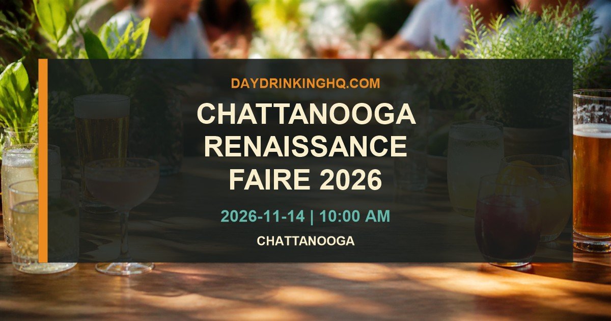 Chattanooga Renaissance Faire 2026 event card with date and Chattanooga location