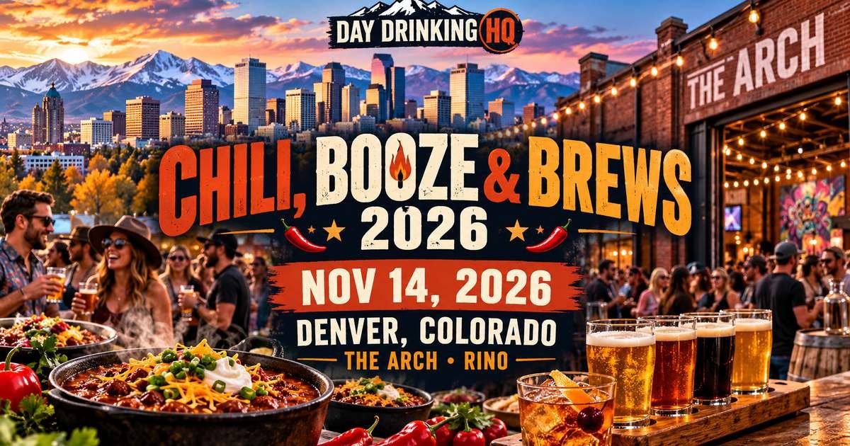 DDHQ Chili Booze and Brews November 14 2026 Denver The Arch event poster