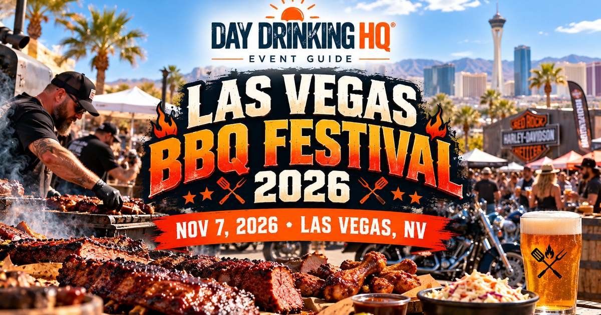 DDHQ Las Vegas BBQ Festival November 7 2026 barbecue and craft beer poster