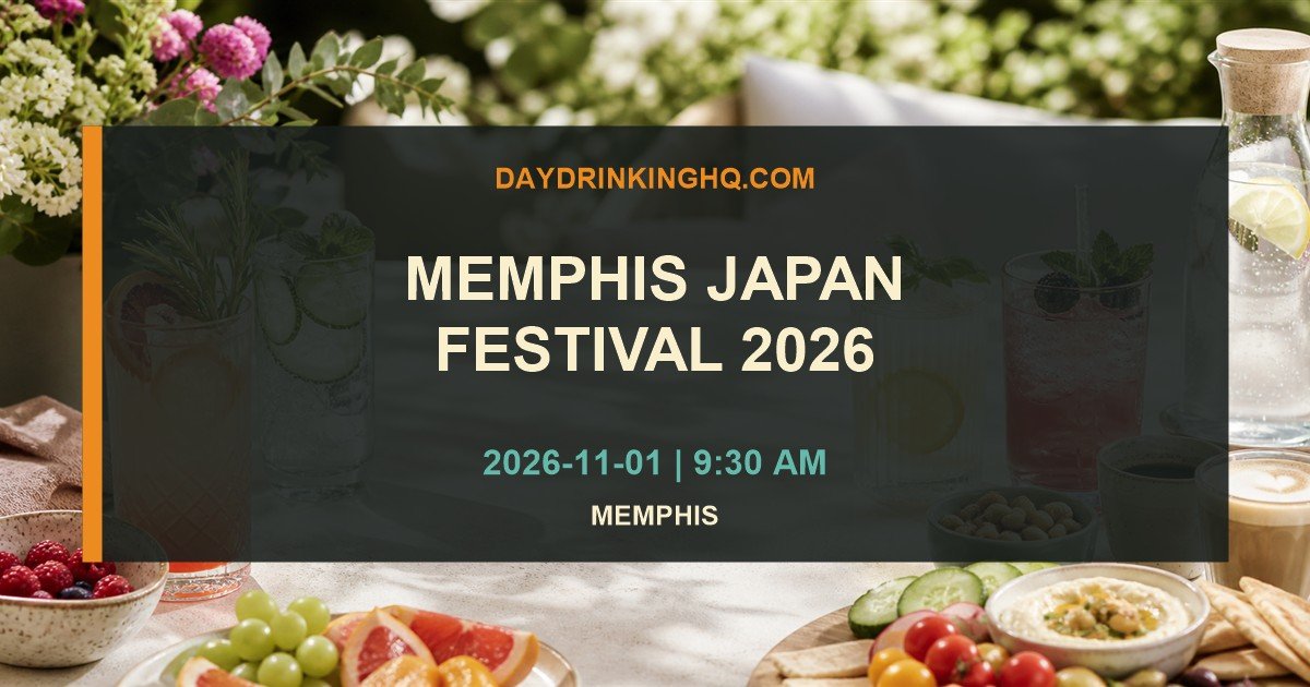 Memphis Japan Festival 2026 event card with date and Memphis location