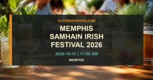 Memphis Samhain Irish Festival 2026 event card with date and Memphis location