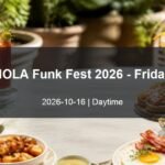 NOLA Funk Fest 2026 - Friday daytime event card